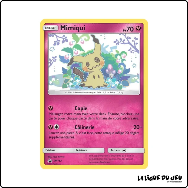 Promo - Pokemon - Soleil et Lune Promo - Mimiqui SM163