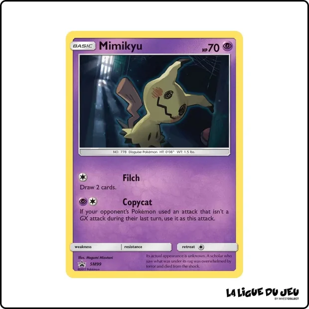 Promo - Pokemon - Soleil et Lune Promo - Mimiqui SM99