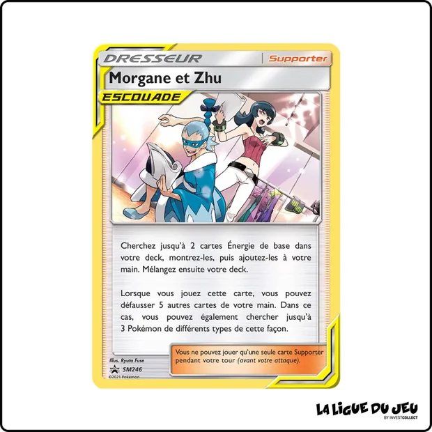 Promo - Pokemon - Soleil et Lune Promo - Morgane et Zhu SM246