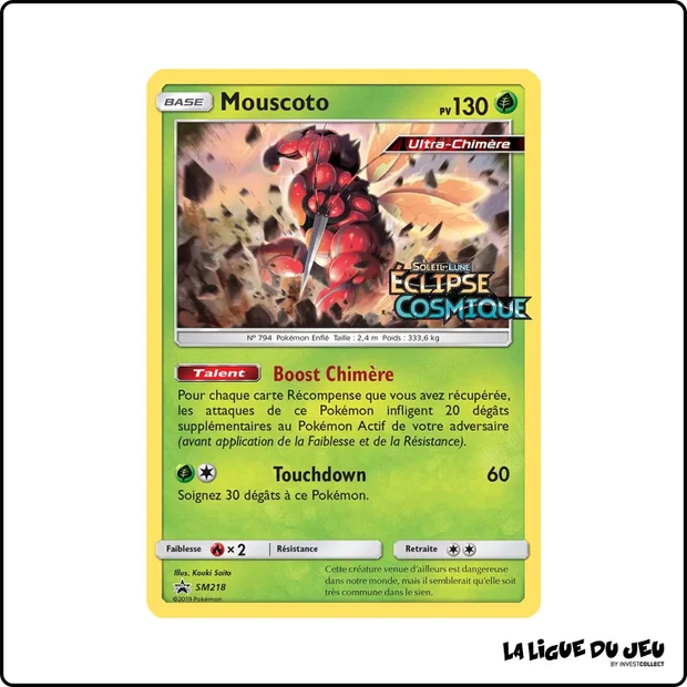 Promo - Pokemon - Soleil et Lune Promo - Mouscoto SM218