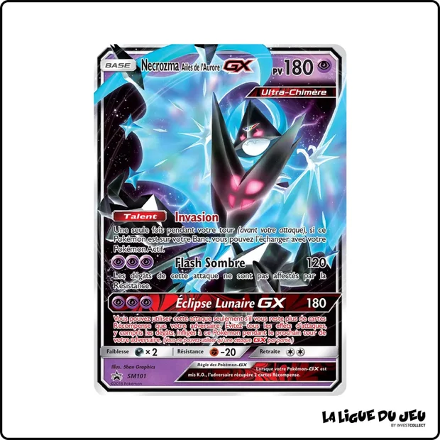 Promo - Pokemon - Soleil et Lune Promo - Necrozma Ailes de l'Aurore GX SM101