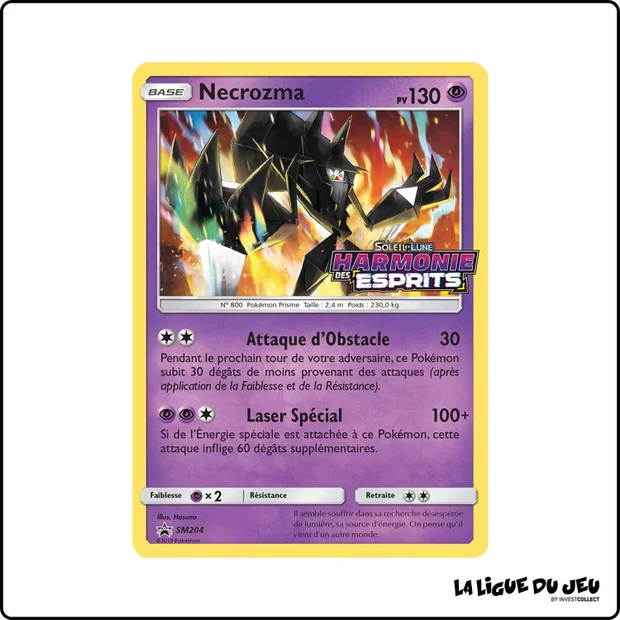 Promo - Pokemon - Soleil et Lune Promo - Necrozma SM204