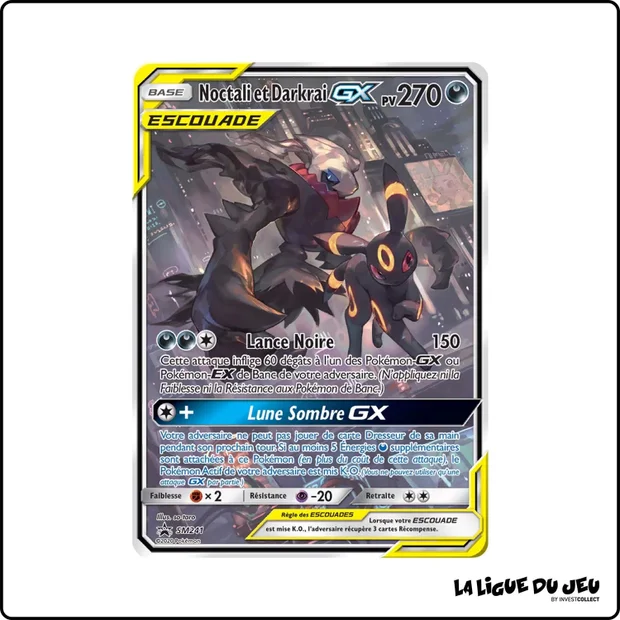 Promo - Pokemon - Soleil et Lune Promo - Noctali et Darkrai GX SM241
