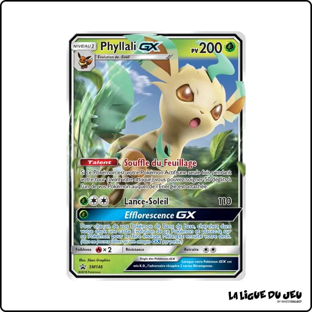 Promo - Pokemon - Soleil et Lune Promo - Phyllali GX SM146