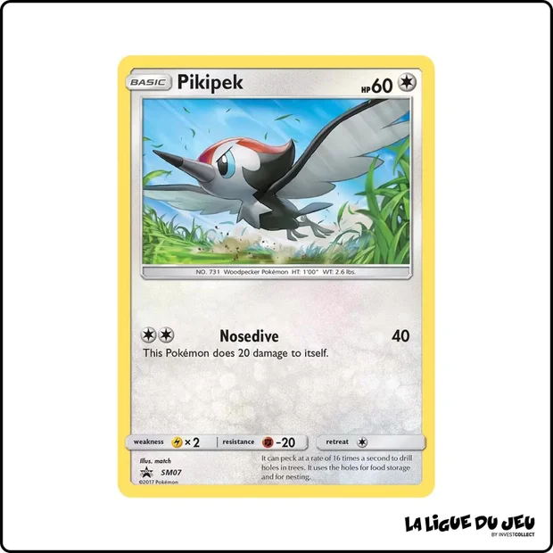Promo - Pokemon - Soleil et Lune Promo - Picassaut SM07