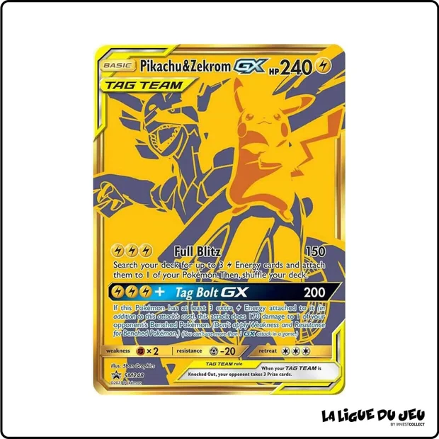 Promo - Pokemon - Soleil et Lune Promo - Pikachu et Zekrom GX SM248