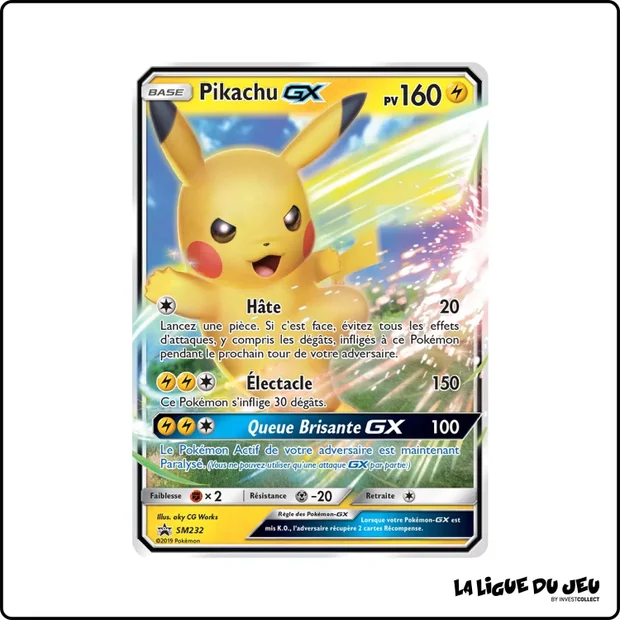 Promo - Pokemon - Soleil et Lune Promo - Pikachu GX SM232