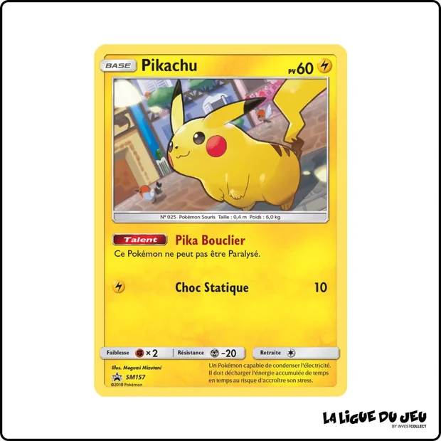 Promo - Pokemon - Soleil et Lune Promo - Pikachu SM157