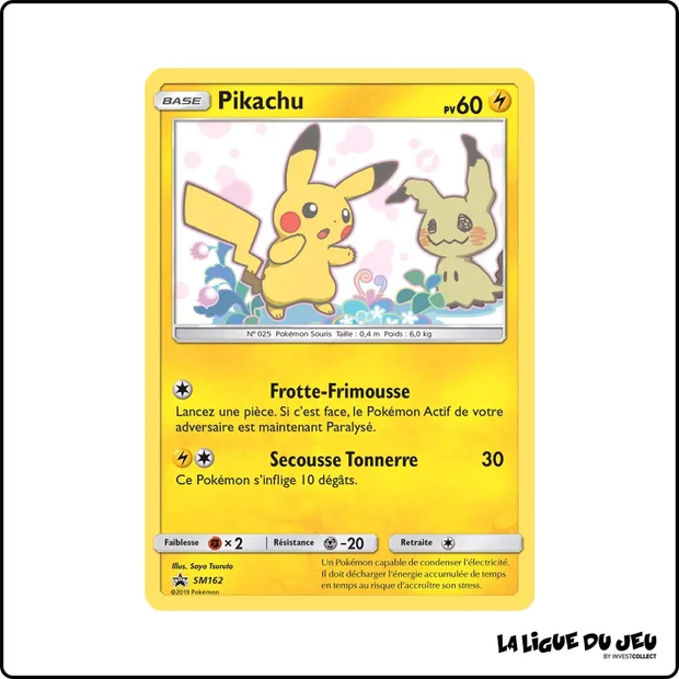 Promo - Pokemon - Soleil et Lune Promo - Pikachu SM162