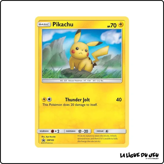 Promo - Pokemon - Soleil et Lune Promo - Pikachu SM183