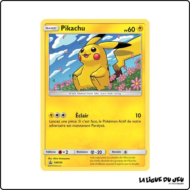 Promo - Pokemon - Soleil et Lune Promo - Pikachu SM206