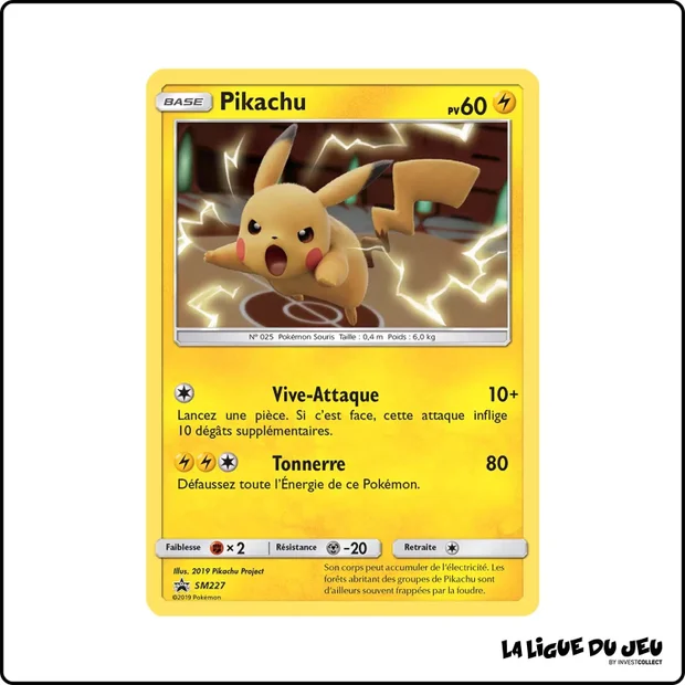 Promo - Pokemon - Soleil et Lune Promo - Pikachu SM227