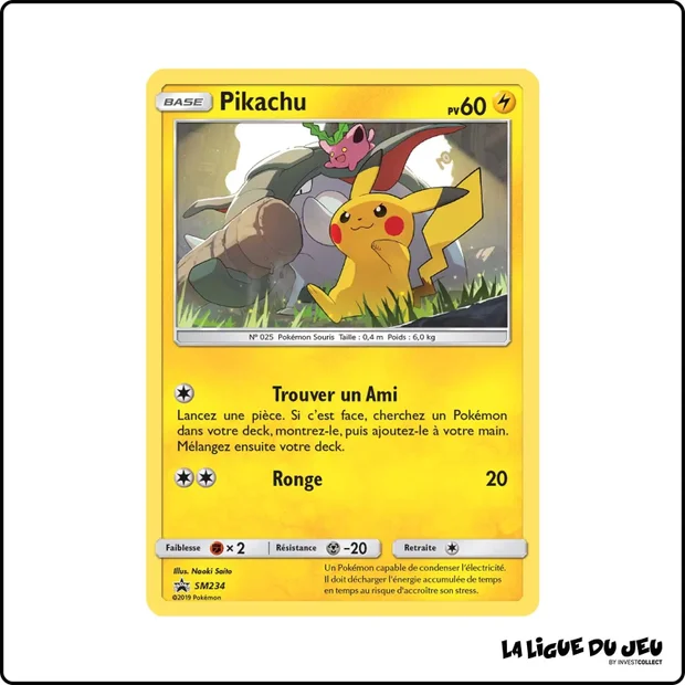 Promo - Pokemon - Soleil et Lune Promo - Pikachu SM234