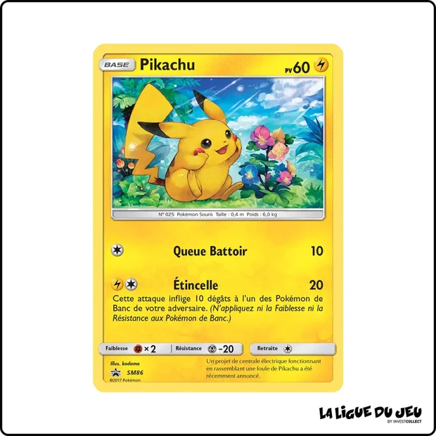 Promo - Pokemon - Soleil et Lune Promo - Pikachu SM86