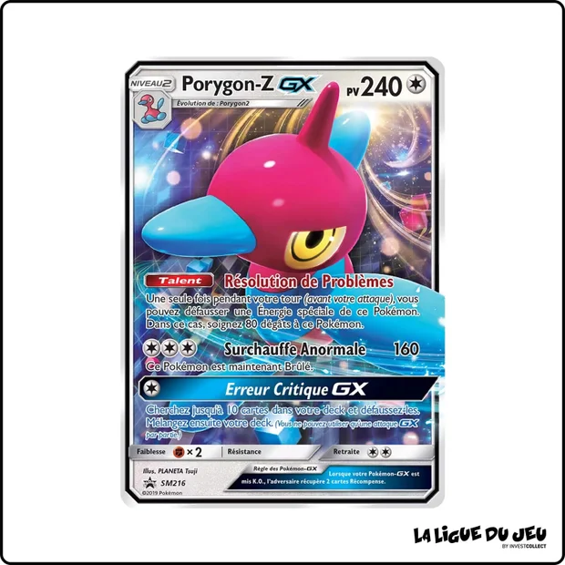 Promo - Pokemon - Soleil et Lune Promo - Porygon-Z GX SM216