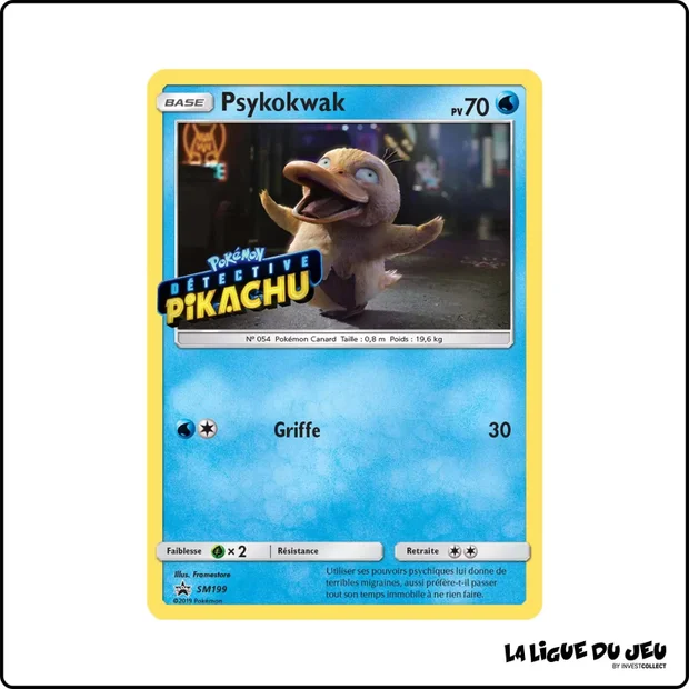 Promo - Pokemon - Soleil et Lune Promo - Psykokwak SM199