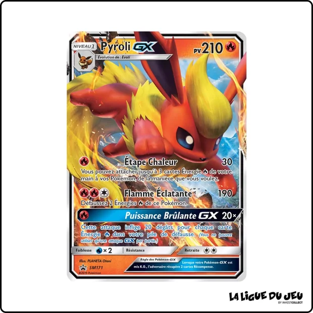 Promo - Pokemon - Soleil et Lune Promo - Pyroli GX SM171