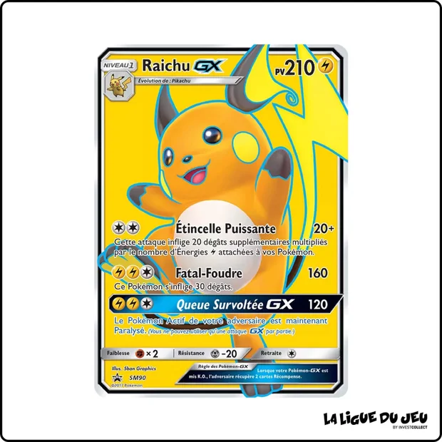 Promo - Pokemon - Soleil et Lune Promo - Raichu GX SM90