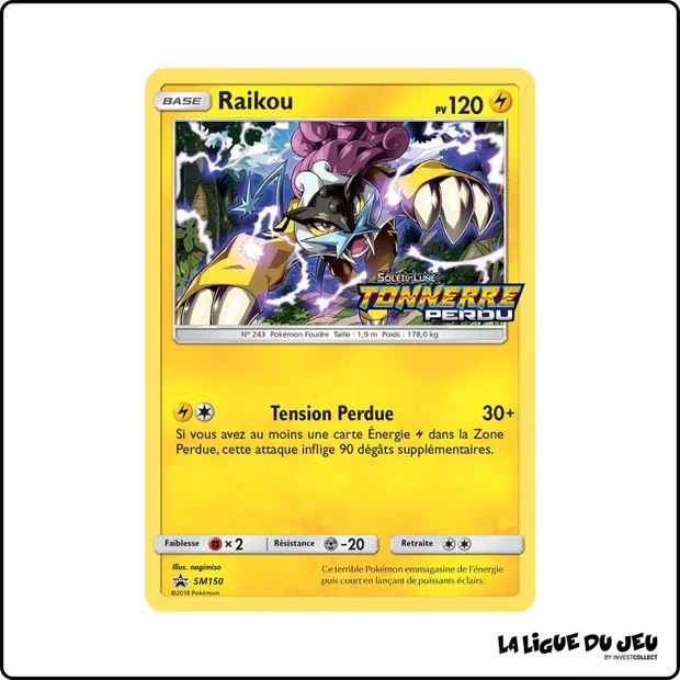 Promo - Pokemon - Soleil et Lune Promo - Raikou SM150