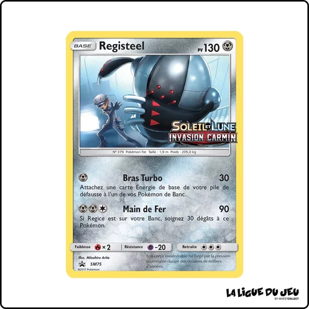 Promo - Pokemon - Soleil et Lune Promo - Registeel SM75