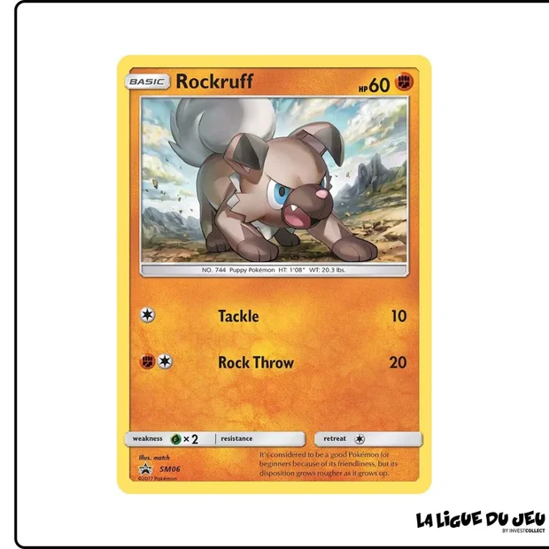 Promo - Pokemon - Soleil et Lune Promo - Rocabot SM06