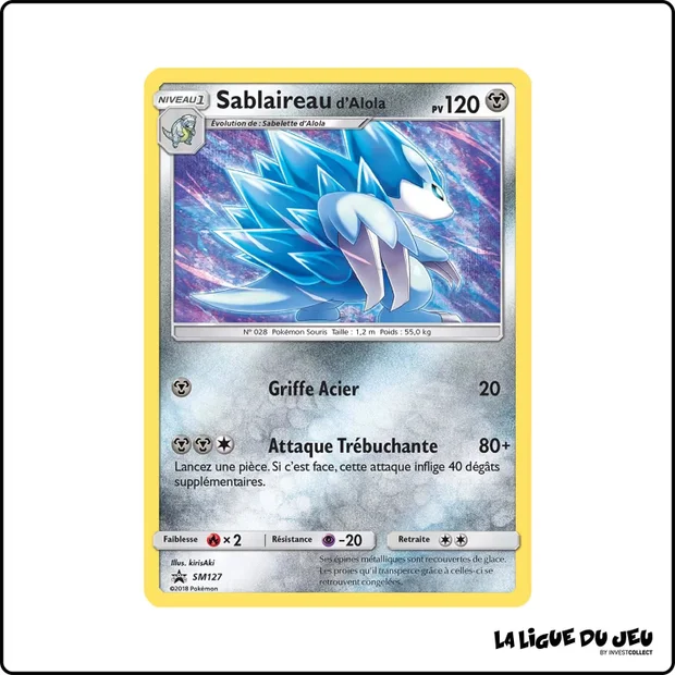 Promo - Pokemon - Soleil et Lune Promo - Sablaireau d'Alola SM127