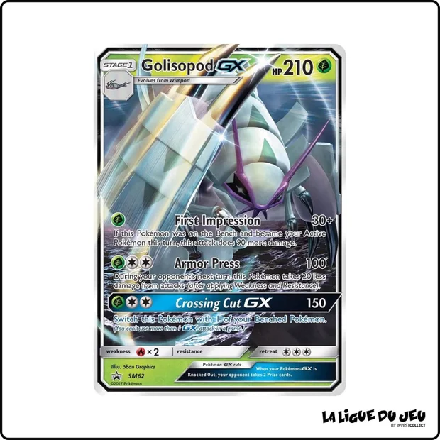 Promo - Pokemon - Soleil et Lune Promo - Sarmuraï GX SM62