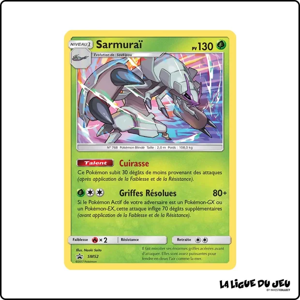 Promo - Pokemon - Soleil et Lune Promo - Sarmuraï SM52