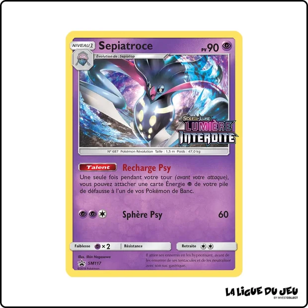 Promo - Pokemon - Soleil et Lune Promo - Sepiatroce SM117