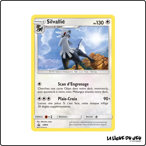 Promo - Pokemon - Soleil et Lune Promo - Silvallié SM64