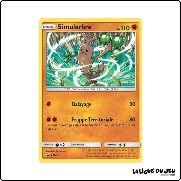 Promo - Pokemon - Soleil et Lune Promo - Simularbre SM207