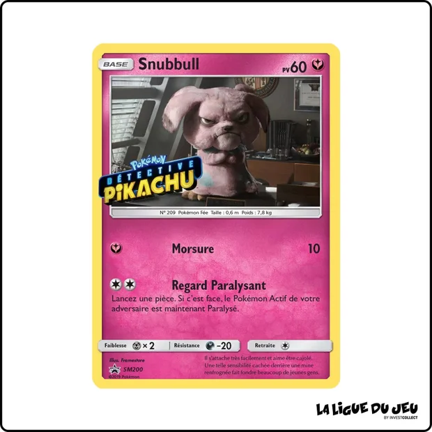 Promo - Pokemon - Soleil et Lune Promo - Snubbull SM200