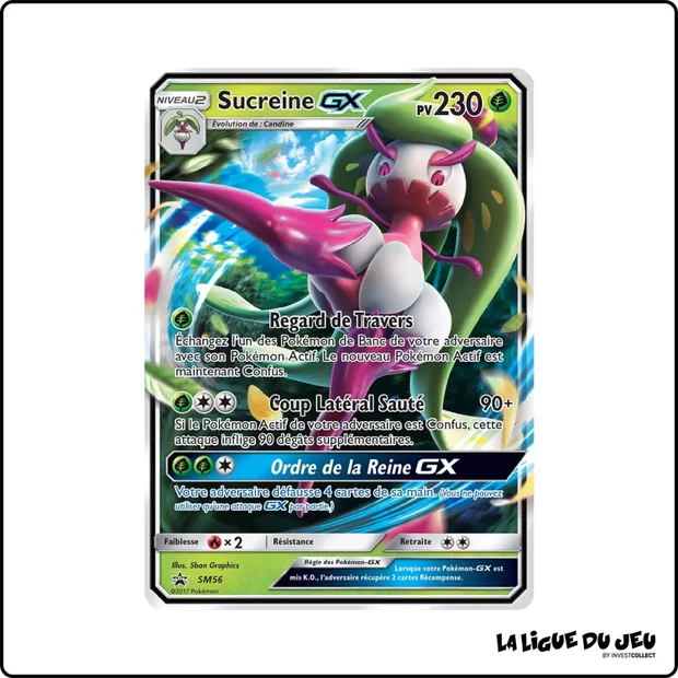 Promo - Pokemon - Soleil et Lune Promo - Sucreine GX SM56