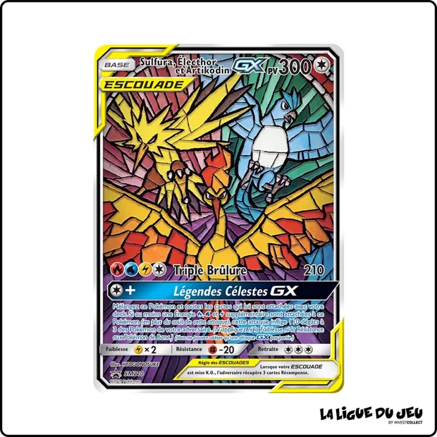 Promo - Pokemon - Soleil et Lune Promo - Sulfura, Électhor et Artikodin GX SM210