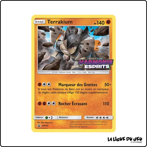 Promo - Pokemon - Soleil et Lune Promo - Terrakium SM205