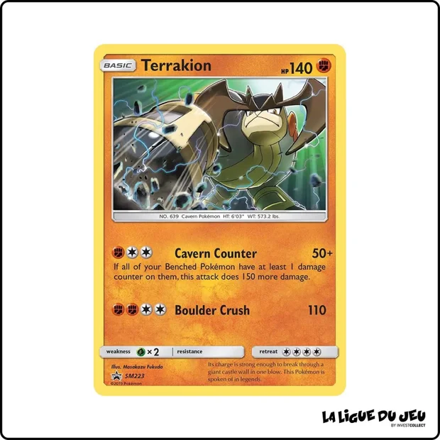Promo - Pokemon - Soleil et Lune Promo - Terrakium SM223