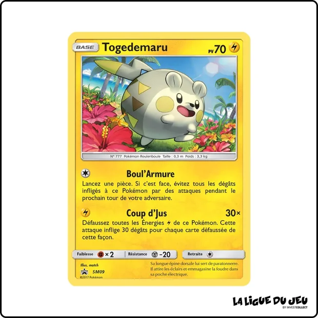 Promo - Pokemon - Soleil et Lune Promo - Togedemaru SM09