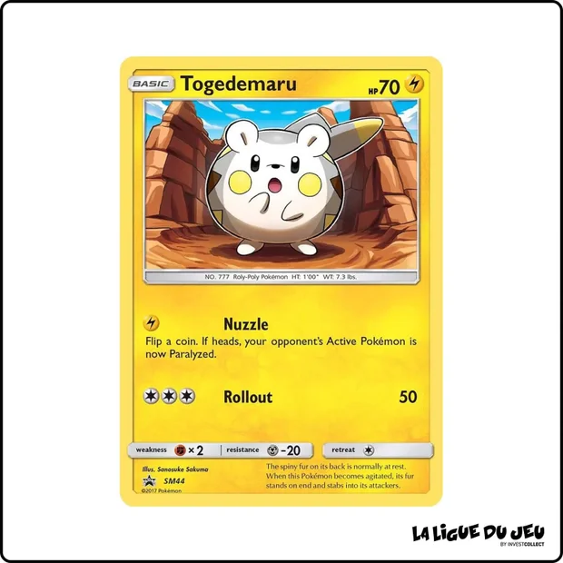 Promo - Pokemon - Soleil et Lune Promo - Togedemaru SM44