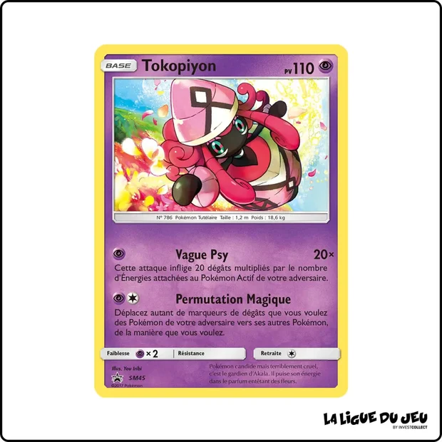 Promo - Pokemon - Soleil et Lune Promo - Tokopiyon SM45