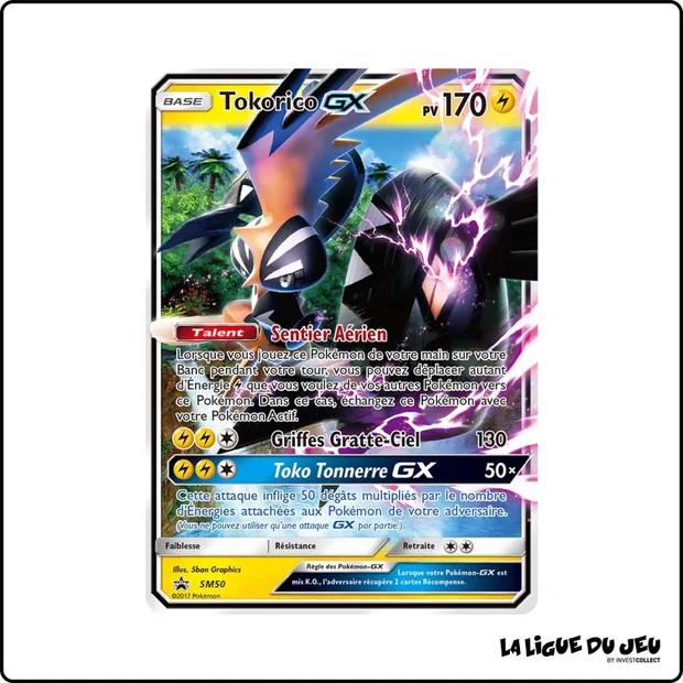 Promo - Pokemon - Soleil et Lune Promo - Tokorico GX SM50