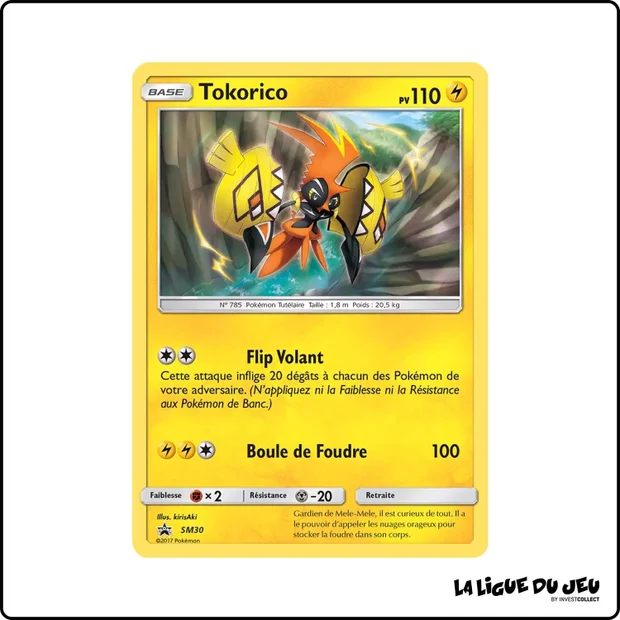 Promo - Pokemon - Soleil et Lune Promo - Tokorico SM30