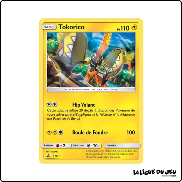 Promo - Pokemon - Soleil et Lune Promo - Tokorico SM31