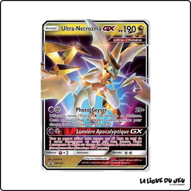 Promo - Pokemon - Soleil et Lune Promo - Ultra-Necrozma GX SM126