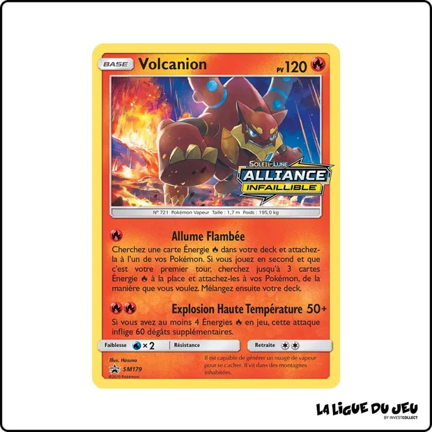 Promo - Pokemon - Soleil et Lune Promo - Volcanion SM179