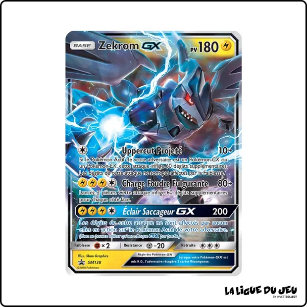 Promo - Pokemon - Soleil et Lune Promo - Zekrom GX SM138