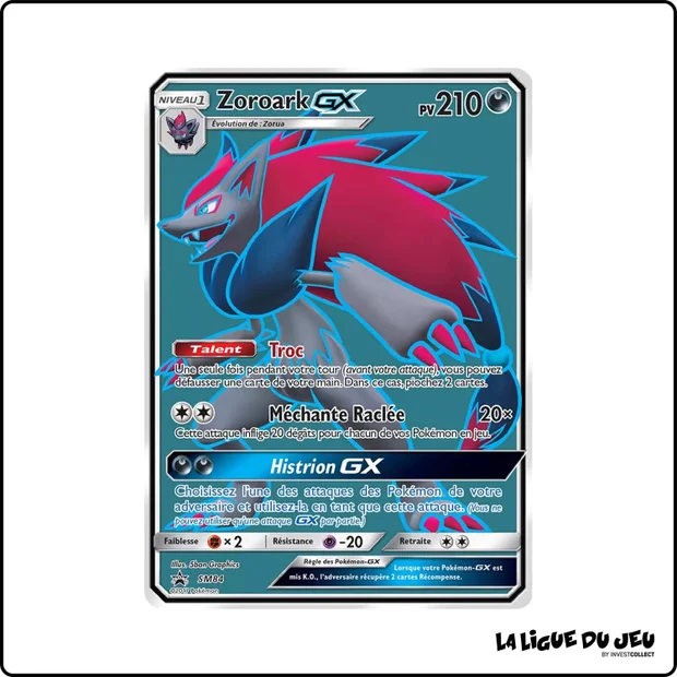 Promo - Pokemon - Soleil et Lune Promo - Zoroark GX SM84