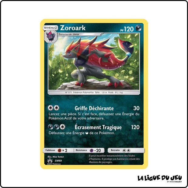 Promo - Pokemon - Soleil et Lune Promo - Zoroark SM89