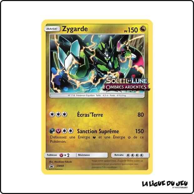 Promo - Pokemon - Soleil et Lune Promo - Zygarde SM48