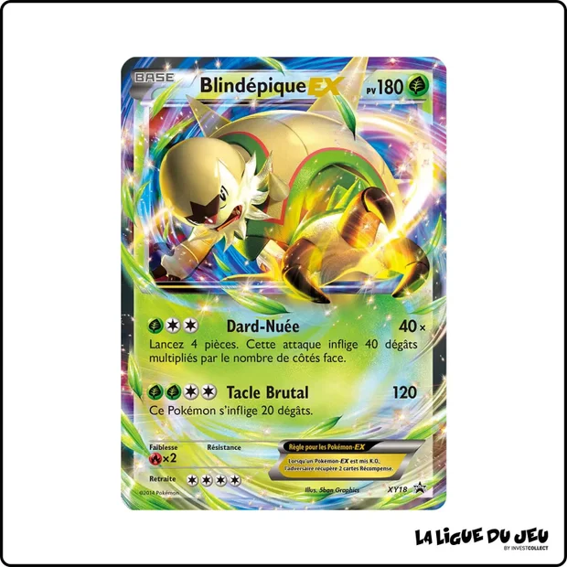 Promo - Pokemon - XY Promo - Blindépique EX XY18