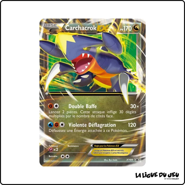Promo - Pokemon - XY Promo - Carchacrok EX XY09
